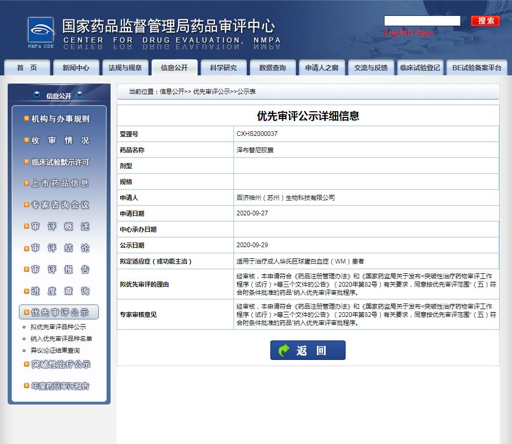 澤布替尼膠囊