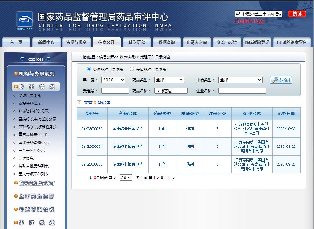 蘋果酸卡博替尼片