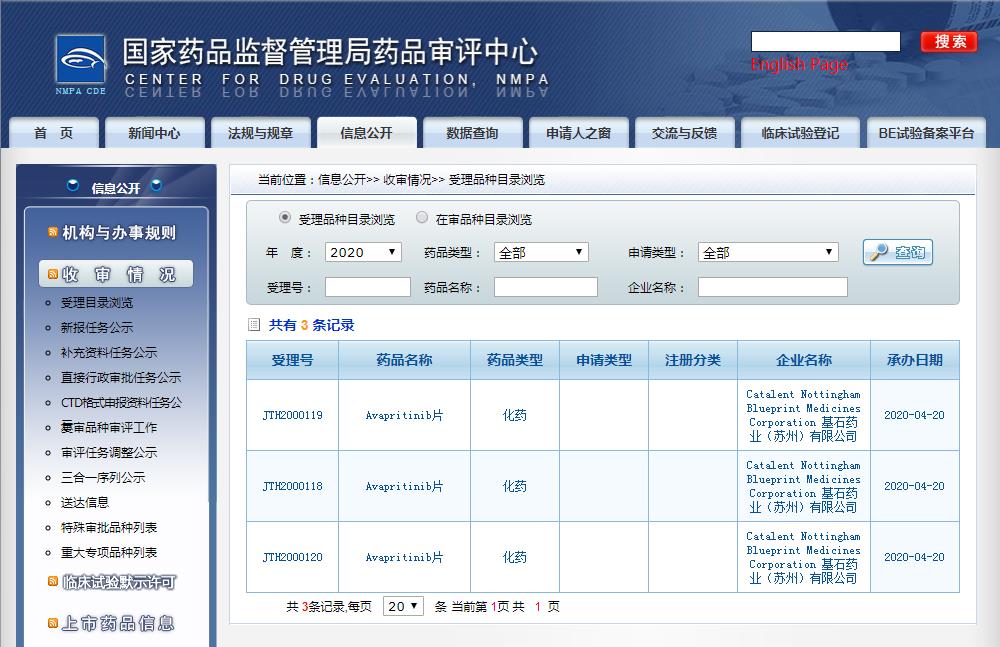 阿伐替尼片
